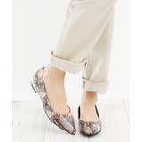 パイソン | ポインテッドトゥミラーヒールパンプス | attagirl 