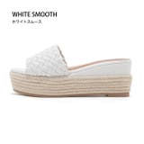 6.5cm厚底ウェッジヒール編み込みベルトジュートサンダル | attagirl  | 詳細画像11 