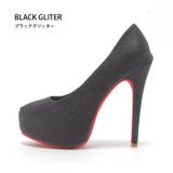 13cmヒール レッドソールプラットフォームパンプス | attagirl | 詳細画像10