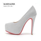 13cmヒール レッドソールプラットフォームパンプス | attagirl | 詳細画像11