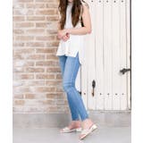 4cmヒール編みメッシュミュールサンダル | attagirl  | 詳細画像11 