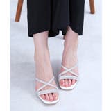 ホワイトスムース | 7cmクリアヒールミュールサンダル | attagirl 