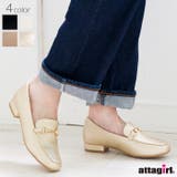 ビット付きスクエアトゥローファー | attagirl | 詳細画像1