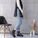 トラックソールチェルシーブーツ | attagirl  | 詳細画像15 