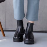 トラックソールチェルシーブーツ | attagirl  | 詳細画像7 