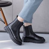 トラックソールチェルシーブーツ | attagirl  | 詳細画像9 