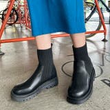 トラックソールニットブーツ | attagirl  | 詳細画像44 