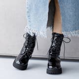 厚底ヒールレースアップブーツ | attagirl | 詳細画像29