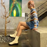 厚底ヒールレースアップブーツ | attagirl | 詳細画像58