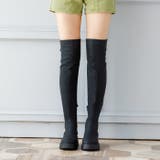 厚底ストレッチニーハイブーツ | attagirl  | 詳細画像7 