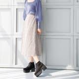 厚底ハイヒールレースアップブーツ | attagirl | 詳細画像36