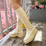 4.5cmヒール 厚底トラックソールロングブーツ | attagirl | 詳細画像23