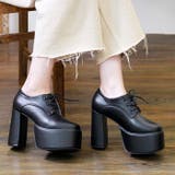 厚底スクエアトゥレースアップシューズ | attagirl | 詳細画像11