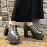 厚底スクエアトゥレースアップシューズ | attagirl | 詳細画像22