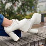 厚底スクエアトゥレースアップシューズ | attagirl | 詳細画像48