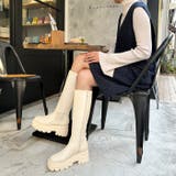 厚底タンクソールロングブーツ | attagirl | 詳細画像48