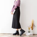 厚底レースアップモカシンブーツ | attagirl | 詳細画像14