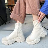 アイボリースムース | 厚底スニーカーソールブーツ | attagirl 