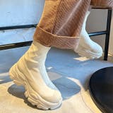 厚底スニーカーソールブーツ | attagirl  | 詳細画像20 