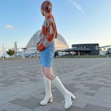 スクエアトゥプラットフォームロングブーツ | attagirl  | 詳細画像25 