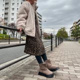 厚底ソールフェイクムートンブーツ | attagirl | 詳細画像33