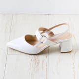 ポインテッドトゥバックストラップミュールパンプス | attagirl  | 詳細画像3 