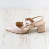 ポインテッドトゥバックストラップミュールパンプス | attagirl  | 詳細画像4 