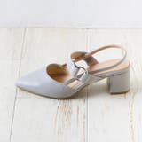 ポインテッドトゥバックストラップミュールパンプス | attagirl  | 詳細画像5 