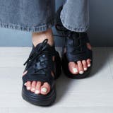 厚底レースアップスポーツサンダル | attagirl | 詳細画像10