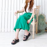 厚底チェーンモチーフミュールサンダル | attagirl  | 詳細画像11 