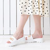 厚底チェーンモチーフミュールサンダル | attagirl  | 詳細画像14 
