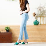 変形ヒールリブニットミュールサンダル | attagirl  | 詳細画像35 