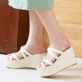 クロスベルトミュールサンダル | attagirl  | 詳細画像15 