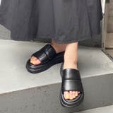 厚底パデットベルトミュール | attagirl | 詳細画像17