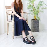 厚底シャークソールサンダル | attagirl | 詳細画像13