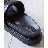 キルティングパデットミュールサンダル | attagirl  | 詳細画像5 