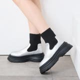 トラックソールニットブーツ | attagirl  | 詳細画像15 