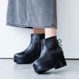 バックレースアップショートブーツ | attagirl | 詳細画像12