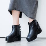 バックレースアップショートブーツ | attagirl | 詳細画像13