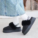 厚底ムートンサンダル | attagirl  | 詳細画像9 