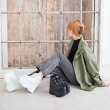 厚底レースアップスニーカー | attagirl | 詳細画像7