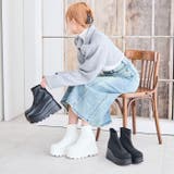 厚底ウェッジブーツ | attagirl | 詳細画像8