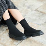 ストレッチニットソックスブーツ | attagirl  | 詳細画像12 