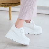 厚底レースアップスニーカー | attagirl  | 詳細画像12 