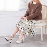 9cmチャンキーヒールラウンドトゥストラップパンプス | attagirl | 詳細画像42