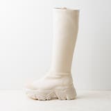 厚底スニーカーソールロングブーツ | attagirl  | 詳細画像3 