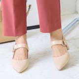 ポインテッドトゥバックストラップミュールパンプス | attagirl  | 詳細画像16 