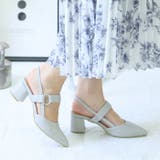 ポインテッドトゥバックストラップミュールパンプス | attagirl  | 詳細画像21 