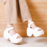 厚底パデットサンダル | attagirl | 詳細画像17