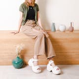 厚底パデットサンダル | attagirl | 詳細画像45